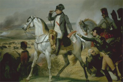 Description: Ảnh mô tả Napoleon đang cưỡi ngựa.